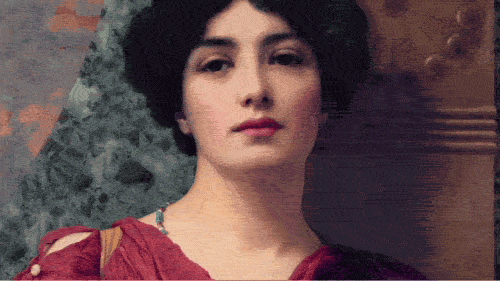 John William Godward - Contemplation - John-William-Godward---Contemplatio